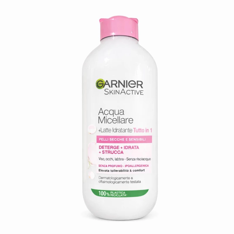 میسلار گارنیر مدل Acqua مناسب برای پوست خشک حجم 400 میلی‌لیتر