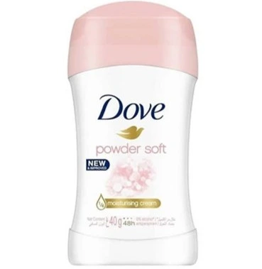 مام صابونی داو مدل پودر سافت Dove Powder Soft وزن 40 گرم