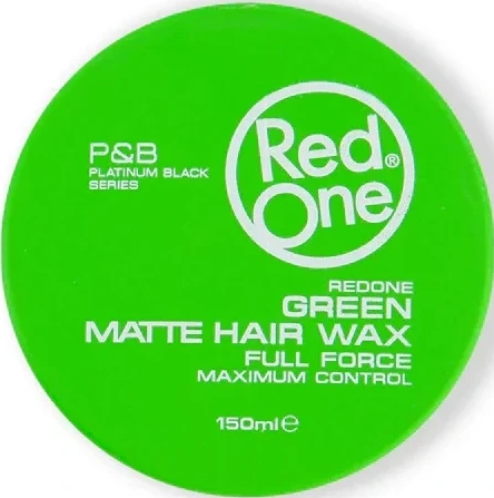 واکس مو مات رنگ سبز ردوان Red One مدل Green حجم 150 میل