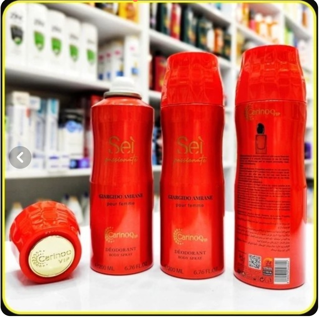 اسپری بدن کارینو وی آی پی carinoo vip giargido amrane 200ml