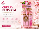 خرید ژل شستشوی بدن شکوفه گیلاس Cherry Blossom | آبرسان، نرمکننده و خوشبو کننده پوست 500 میل