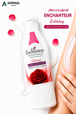 خرید لوسیون بدن Enchanteur Enticing با رایحه ماندگار رز، فرمول غنیشده با ویتامینهای A، C، E و نیاسینامید