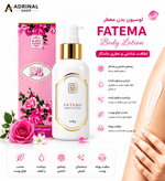 لوسیون بدن معطر فاطمه FATEMA Body Lotion حجم ۸۰ گرم با خاصیت آبرسانی، نرمکنندگی و رایحه ماندگار