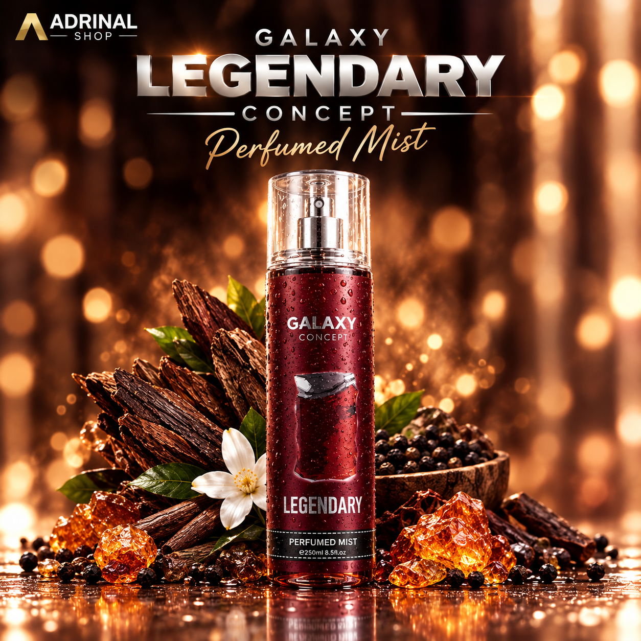 بادی میست Galaxy Concept Legendary حجم ۲۵۰ میلیلیتر